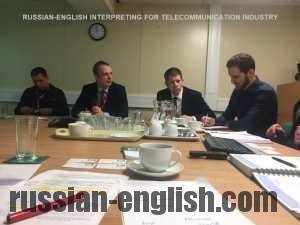 RUSSIAN-ENGLISH INTERPRETING FOR TELECOMMUNICATION INDUSTRY