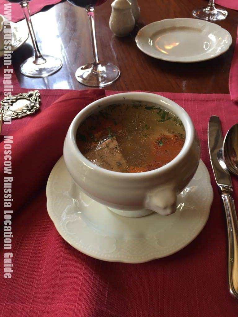 Russian fish soup ukha