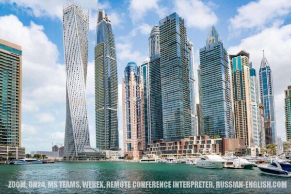 Dubai and Abu Dhabi-based interpreter, Russian - English and Russian - Arabic interpreter