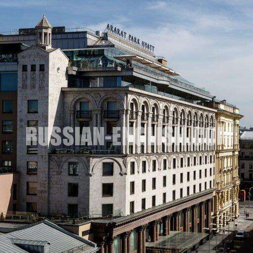 Arrive at the Elegant Ararat Park Hotel Moscow