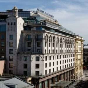 Ararat Park Hyatt — 5-star luxury hotel exterior in central Moscow